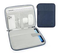 Dadanism 9-11 Inch Tablet Sleeve Padded Carrying Case, Dusty Blue