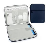 Dadanism 9-11 Inch Tablet Sleeve Padded Carrying Case for iPad (A16) 11th Gen 11", iPad 10th Gen 10.9", i-Pad Air/Pro 11", i-Pad Air 5/4 10.9", i Pad 9/8/7th Gen, Galaxy Tab A9+ Plus 11",Indigo