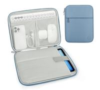Dadanism 9-11 Inch Tablet Sleeve Padded Carrying Case for iPad (A16) 11th Gen 11", iPad 10th Gen 10.9", i-Pad Air/Pro 11", i-Pad Air 5/4 10.9", i Pad 9/8/7th Gen, Galaxy Tab A9+ Plus 11",Blue