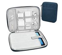 Dadanism 9-11 Inch Tablet Sleeve Padded Carrying Case with Handle, Blue