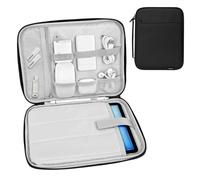 Dadanism 9-11 Inch Tablet Sleeve Padded Carrying Case with Handle, Protective Travel Bag for iPad A16 11" 2025, iPad Air M4/Pro M5 11", iPad 10th Gen 10.9", iPad 10.2", Galaxy Tab A11+ 11", Black