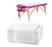 DADAWU Disposable Bed Sheet,Non-Woven Bed Sheet, Extremely Soft Material for Beauty Salon SPA Tattoo Massage Table Hotels,80x180cm,20pcs,White