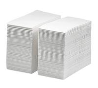 DADAWU Disposable Guest Towels,Linen Feel Napkins,Cloth-Like Decoration Serviettes,Hand Paper Towels for Wedding, Party, Birthday, Dinner Christmas, 12"x17", Pack of 100