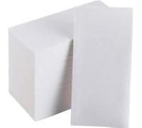 DADAWU Linen Feel Napkins Disposable Napkins Cloth-Like Decoration Serviettes Eco Napkins for Wedding, Party, Birthday, Dinner Christmas, 12“x17" (White,50Count)