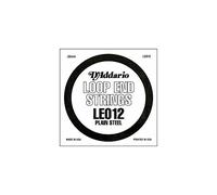 D'Addario .012 Plain Steel Loop End Single String