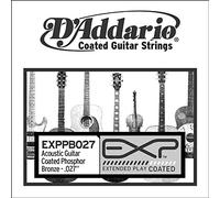 D'Addario .027 EXP Coated Phosphor Bronze Single String