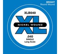 D'Addario .040 Long Scale Nickel Wound Single String for Bass Guitar