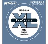 D'Addario .040 ProSteels Long Scale Single String for Bass Guitar