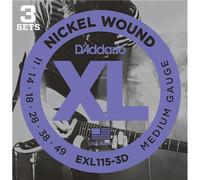 DAddario EXL115 Electric Guitar Strings Medium/Blues-Jazz 011-049