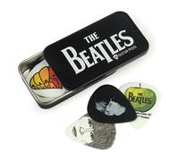 DAddario 1CAB4-15BT1 Beatles Signature Pick Tins Logo 15 picks