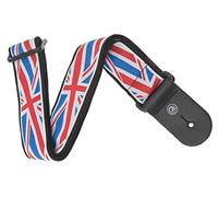 D'Addario 50A11 Accessories Guitar Strap - Guitar Accessories - Electric, Acoustic & Bass Guitar Strap - Woven - Union Jack, 5.08 x 57.15 x 2.54 cm