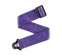 D'Addario Auto Lock Guitar Strap - Acoustic & Electric Accessories - Easy to Use Locking Straps - Uses Existing Buttons - Woven Polypro - Deep Violet