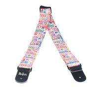 D'Addario Accessories Beatles Guitar Strap - 1965 Tour, Ticket Stubs - Electric Guitar Strap, Acoustic Guitar Strap, Acoustic Electric Guitar Strap & Bass Guitar Strap