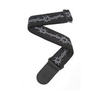 DAddario 50F04 Woven Guitar Strap Barbed Wire