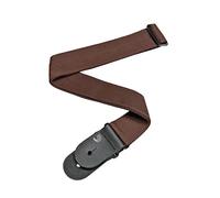 Planet Waves PWS109 D'Addario Accessories Guitar Strap - Guitar Accessories - Electric Guitar Strap, Acoustic Guitar Strap, Acoustic Electric Guitar Strap & Bass Guitar Strap - Polypropylene - Brown