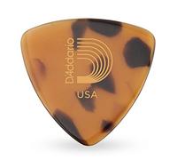 D'Addario Accessories Casein 346 Wide Guitar Picks - Tortoise Shell Guitar Pick - Guitar Picks for Acoustic Guitar, Electric Guitar, Bass Guitar, Mandolin - 1 Count, Extra Heavy Gauge, 2.0mm