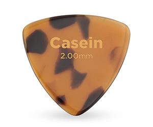 D'Addario Accessories Casein 346 Wide Guitar Picks - Tortoise Shell Guitar Pick - Guitar Picks for Acoustic Guitar, Electric Guitar, Bass Guitar, Mandolin - 1 Count, Extra Heavy Gauge, 2.0mm