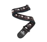 D'Addario Accessories Guitar Strap - Guitar Accessories - Electric Guitar Strap, Acoustic Guitar Strap, Acoustic Electric Guitar Strap & Bass Guitar Strap - Alchemy - Muted Skulls