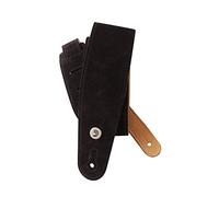 D'Addario Accessories Suede Guitar Strap - Guitar Accessories - Electric Guitar Strap, Acoustic Guitar Strap, Acoustic Electric Guitar Strap & Bass Guitar Strap - Black