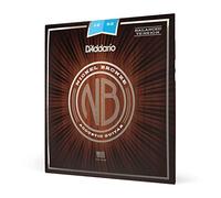 D'Addario Acoustic Guitar Strings NB1252BT - Nickel Bronze, Light 12-52, Balanced Tension, 6-String