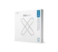 D'Addario Acoustic Guitar Strings, XS Phosphor Bronze Coated, XSAPB1253-2P, Light Gauge 12-53, 6-String Set, Pack of 2