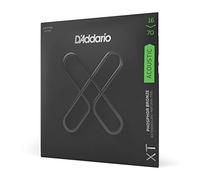 D'Addario Guitar Strings - XT Phosphor Bronze Coated Acoustic Guitar Strings - XTAPB1670 - Extended String Life with Natural Tone, Feel - For 6 String Guitars - 16-70 Medium Baritone