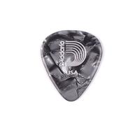 D'ADDARIO - ACRYLUX NITRA GUITAR PICKS BLACK PEARL - EXTRA HEAVY 1.5MM - 3 PACK