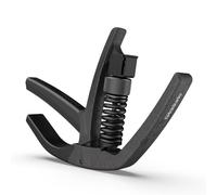 D'Addario Artist+ Carbon Capo, Adjustable Tension, Black