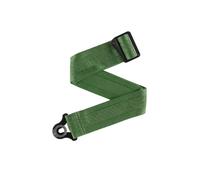 D'Addario Auto Lock Guitar Strap - Acoustic & Electric Accessories - Easy to Use Locking Straps - Uses Existing Buttons - Woven Polypro - Verdant