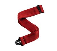 D'Addario - Auto Lock Guitar Strap, Woven Nylon, Blood Red