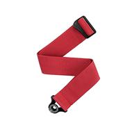 D'Addario Guitar Strap PWSAL401 Auto-Lock Polypro - Easy Use - Acoustic & Electric - Red