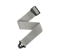 DAddario Auto Lock Polypro Guitar Strap Silver