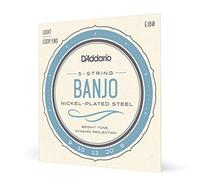DAddario EJ60 5 String Banjo Strings Nickel Light 9-20