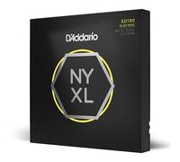 D'Addario Bass Guitar Strings - NYXL Bass Strings - NYXL32130MS - Unrivaled Strength, Tuning Stability, Enhanced Response - For 6 String Multiscale Bass Guitars - 32-130 Regular Light, Multiscale