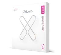 D'Addario Bass Guitar Strings, XS Coated Electric, XSB45130, Regular Light 45-130, 5-String Set, Pack of 1