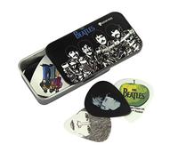 D'Addario Guitar Picks – Beatles Sgt. Pepper – Medium Gauge – Collectable Tin, 15 Picks