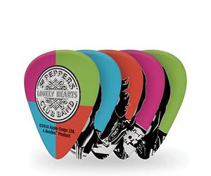 D'Addario Beatles Guitar Picks - The Beatles Collectable Guitar Picks - Sgt. Pepper 50th - Medium
