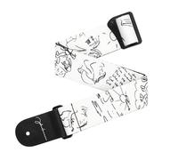 D'Addario Beatles Guitar Strap Lennon Art Series