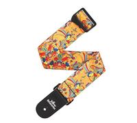 D'Addario Beatles Guitar Strap - Beatles Guitar Accessories - Polyester - Yellow Submarine, Primrose Prairie