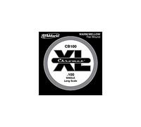 D'Addario CB100 Chromes Bass Guitar Single String, Long Scale .100