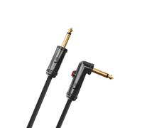 D'Addario Circuit Breaker Instrument Cable with Latching Cut-Off Switch, Right A