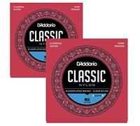 D'Addario Classic nylon guitar strings hard tension EJ27H (2 PACKS)