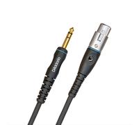 Planet Waves 10 feet Custom Series 1/4 inch XLR Balanced Microphone Cable