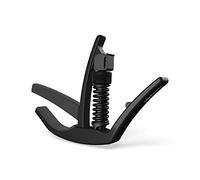 D’Addario Guitar Capo - NS Artist - For 6-String Electric and Acoustic Guitars - Single Hand Use - Integrated Pick Holder -Black
