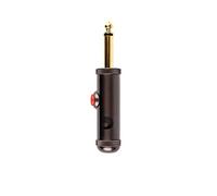 D'Addario DIY 1/4" Straight Plug with Latching Circuit Breaker Switch