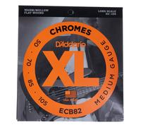 D'Addario ECB82 XL Chromes Medium (.050-.105) Electric Bass Guitar Strings
