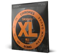 D'Addario ECB82 Chromes Bass Guitar Strings, Medium, 50-105, Long Scale