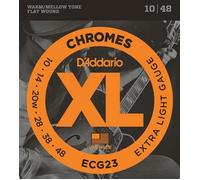 D'Addario ECG23 Chromes Flatwound Electric strings 10-48