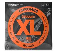 DAddario ECG23 XL Chromes Flat Wound Extra Light 10-48