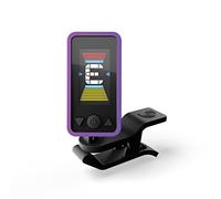 D'Addario Eclipse Headstock Clip On Guitar Tuner, PW-CT-17PR, Purple
